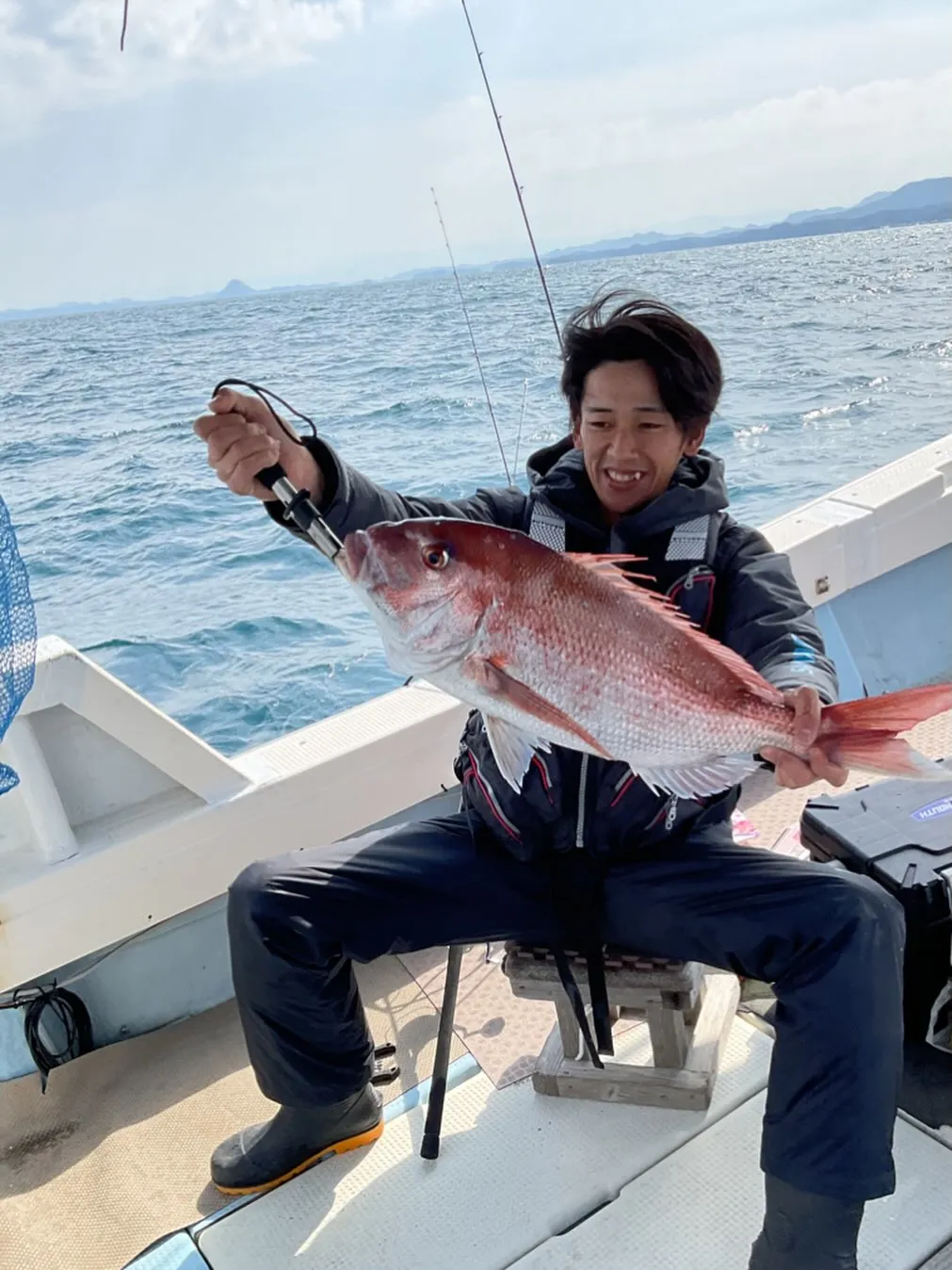 3月21日タイ釣りに出船。